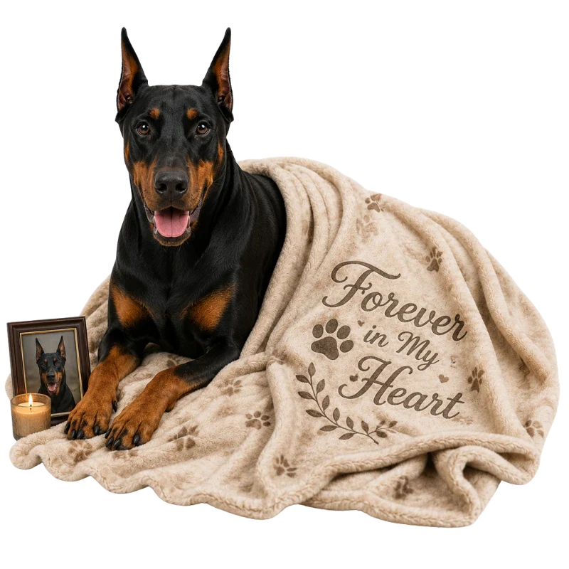 Image of Dog Memorial Blanket