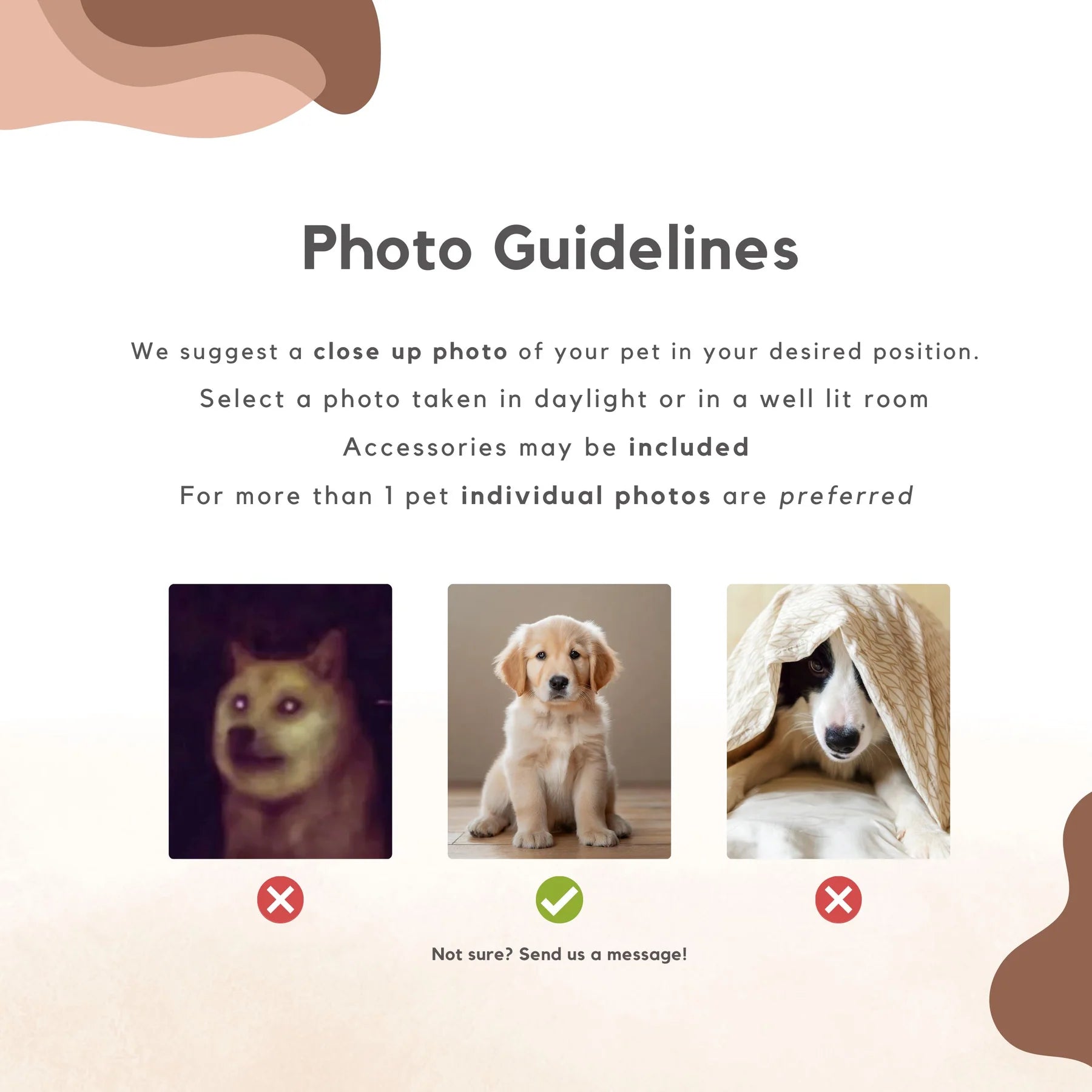 Image of Custom Dog Face Blanket